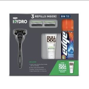 Schick Hydro Skin Comfort Men's Shaving Gift Set - 6ct